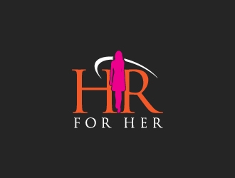 HR for Her logo design by MUSANG