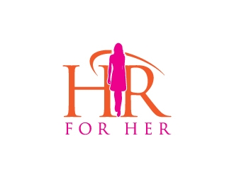 HR for Her logo design by MUSANG