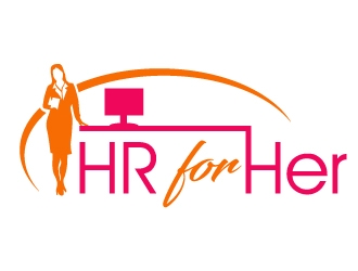 HR for Her logo design by PMG