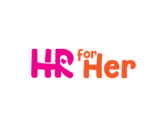 HR for Her logo design by Fajar Faqih Ainun Najib