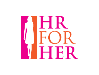 HR for Her logo design by denfransko
