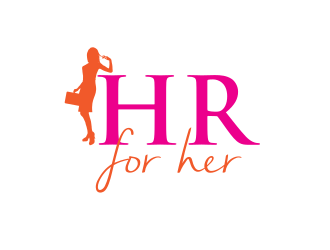 HR for Her logo design by Rossee
