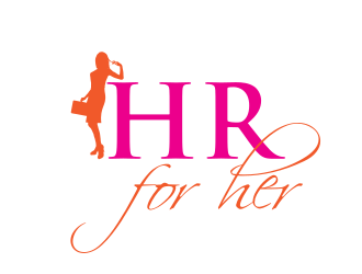 HR for Her logo design by Rossee