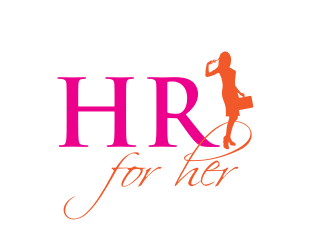 HR for Her logo design by Rossee