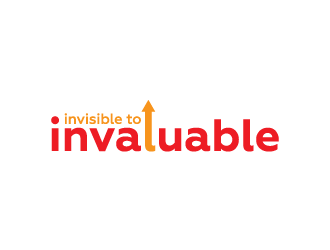 Invisible to Invaluable logo design by denfransko
