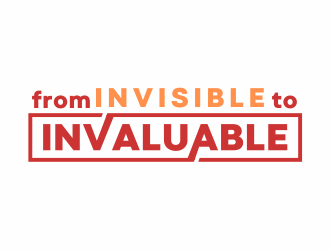 Invisible to Invaluable logo design by up2date