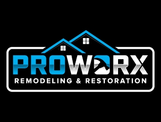 ProWorx Remodeling & Restoration logo design by jaize