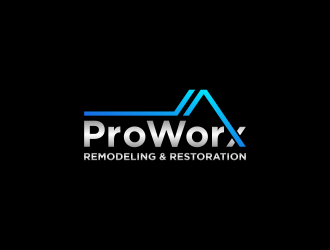 ProWorx Remodeling & Restoration logo design by Amor