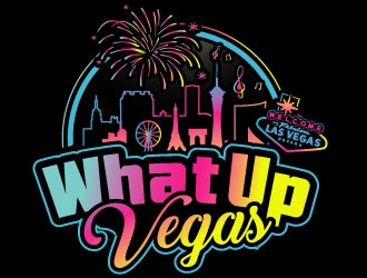What Up, Vegas! logo design by Suvendu