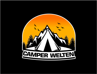 CAMPER WELTEN logo design by meliodas