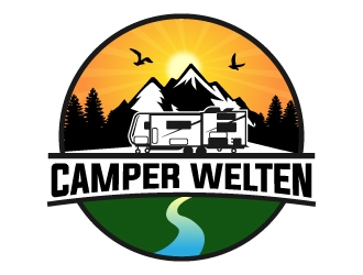 CAMPER WELTEN logo design by MUSANG