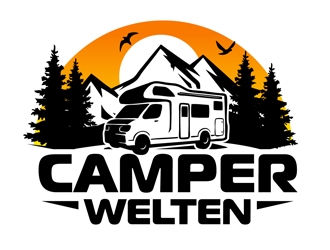 CAMPER WELTEN logo design by DreamLogoDesign