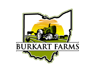 Burkart Farms  logo design by torresace