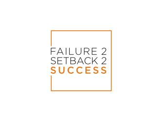 Failure 2 Setback 2 Success logo design by Diancox