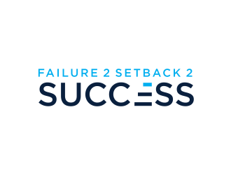 Failure 2 Setback 2 Success logo design by scolessi