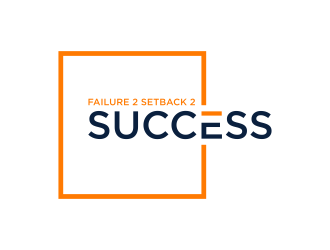 Failure 2 Setback 2 Success logo design by scolessi
