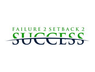Failure 2 Setback 2 Success logo design by scolessi