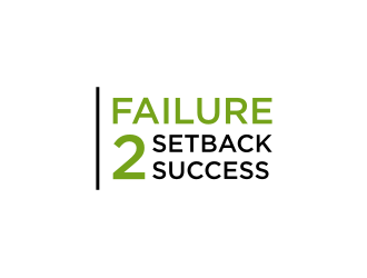 Failure 2 Setback 2 Success logo design by blessings
