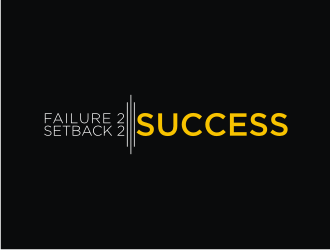 Failure 2 Setback 2 Success logo design by Diancox
