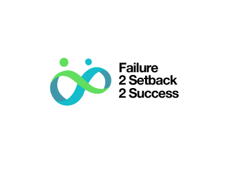 Failure 2 Setback 2 Success logo design by PRN123