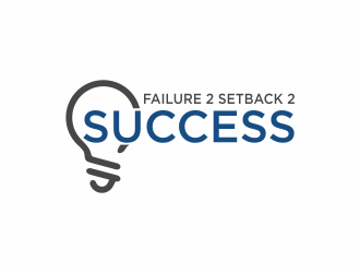 Failure 2 Setback 2 Success logo design by luckyprasetyo