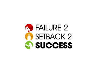 Failure 2 Setback 2 Success logo design by torresace