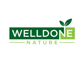 Welldone Nature logo design by puthreeone
