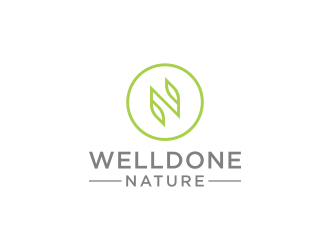 Welldone Nature logo design by y7ce