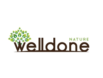 Welldone Nature logo design by alxmihalcea