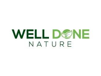 Welldone Nature logo design by wongndeso