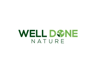 Welldone Nature logo design by wongndeso