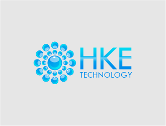 HKE Technology logo design by meliodas