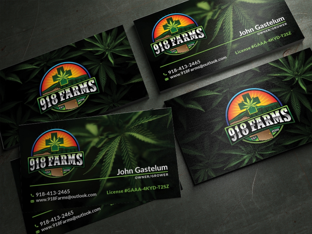 918 Farms  logo design by Realistis