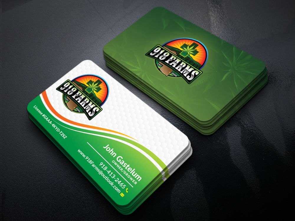 918 Farms  logo design by Realistis