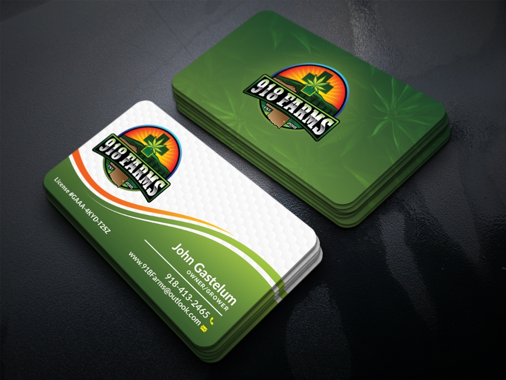 918 Farms  logo design by Realistis