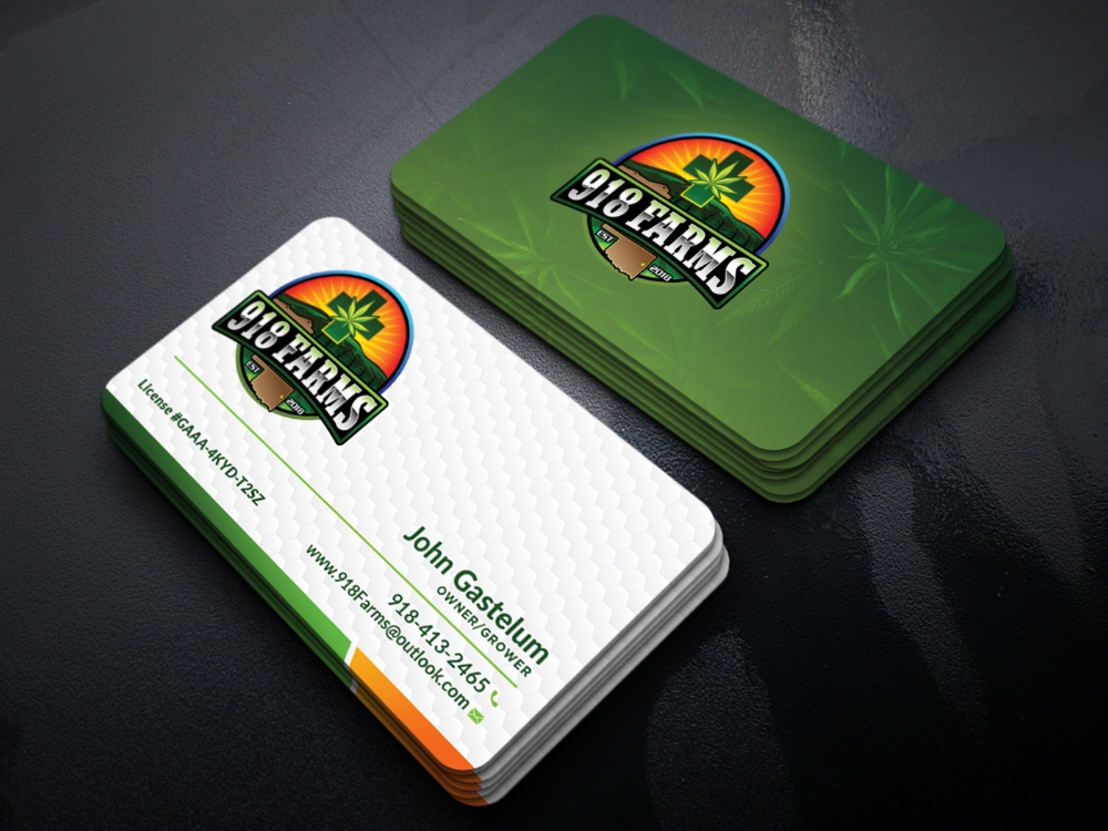 918 Farms  logo design by Realistis