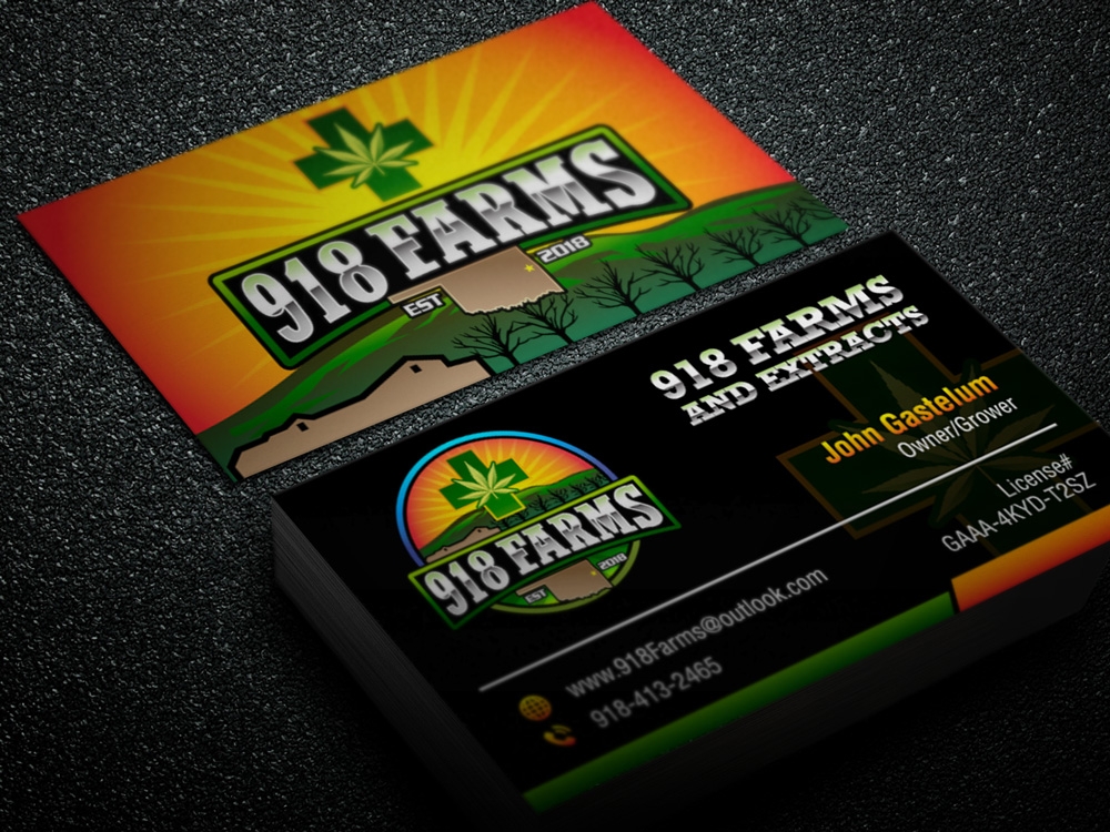 918 Farms  logo design by Art_Chaza