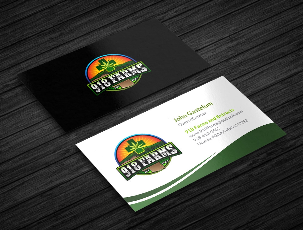 918 Farms  logo design by fritsB