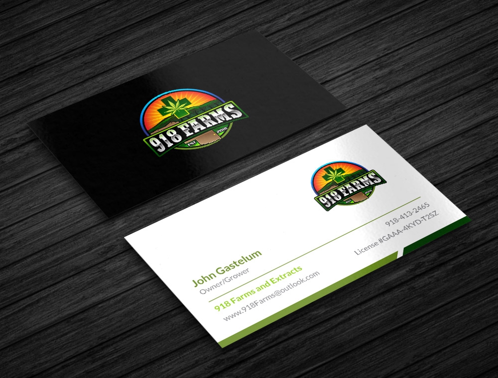 918 Farms  logo design by fritsB