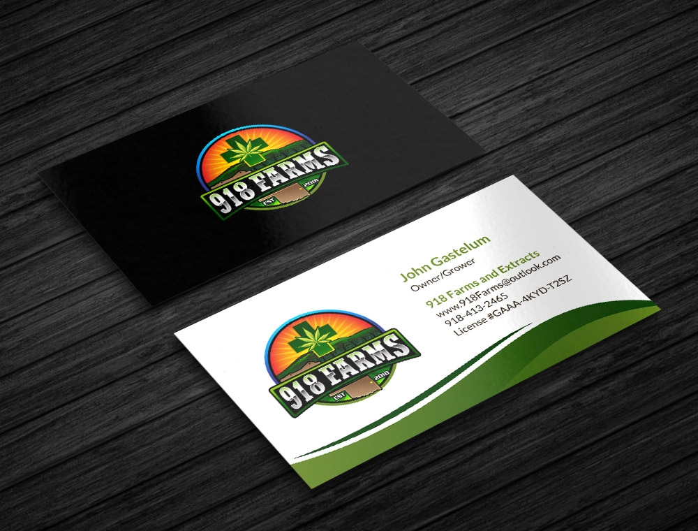 918 Farms  logo design by fritsB
