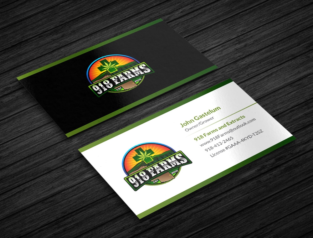 918 Farms  logo design by fritsB