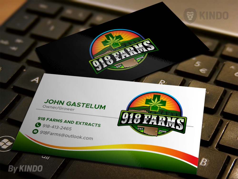 918 Farms  logo design by Kindo