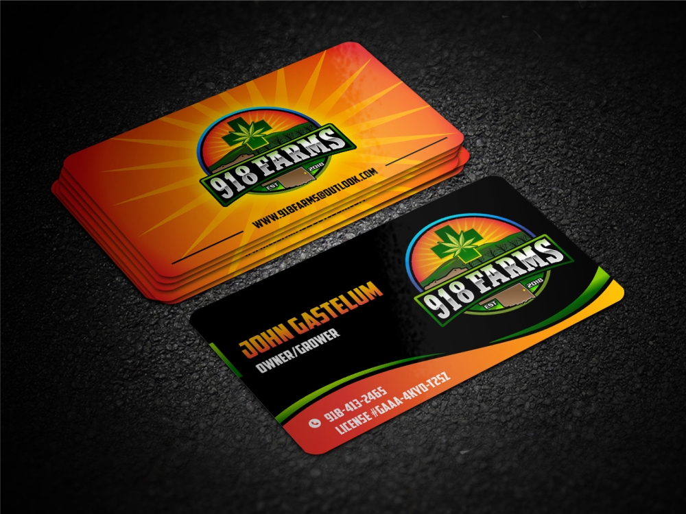 918 Farms  logo design by zizze23