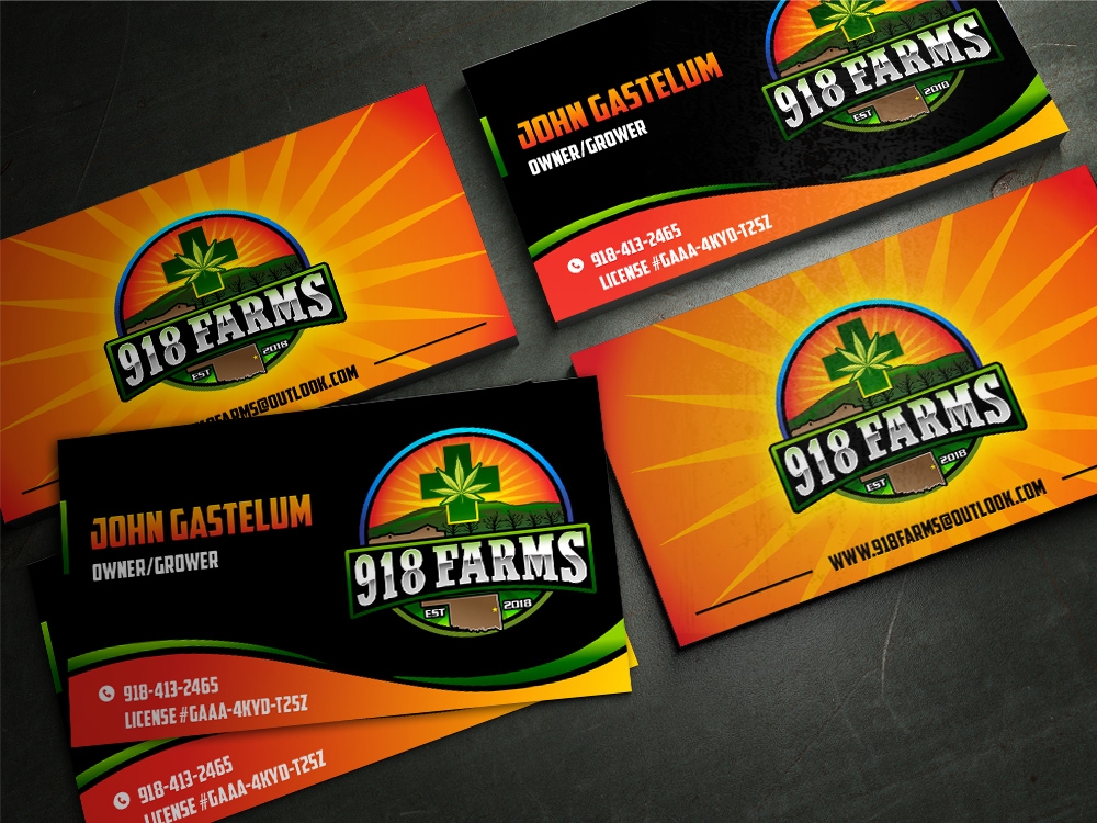 918 Farms  logo design by zizze23