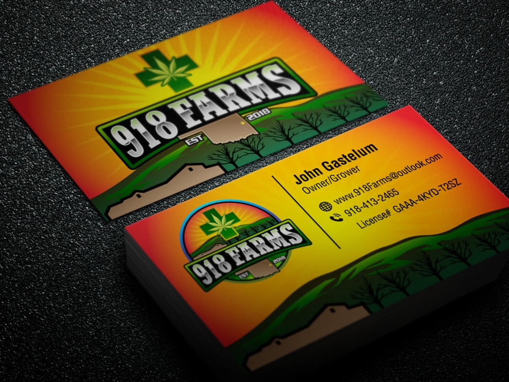 918 Farms  logo design by Art_Chaza