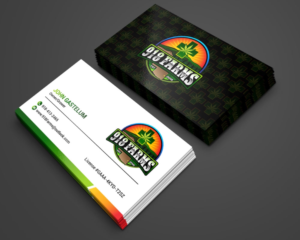 918 Farms  logo design by Boomstudioz