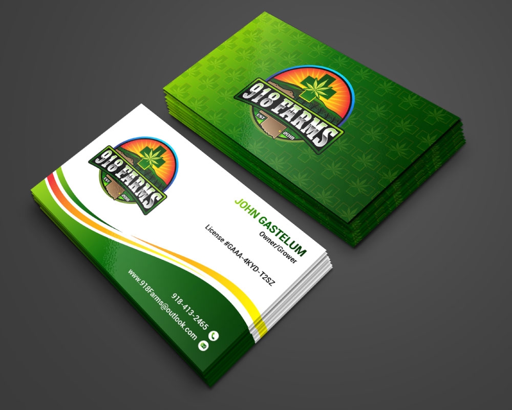 918 Farms  logo design by Boomstudioz