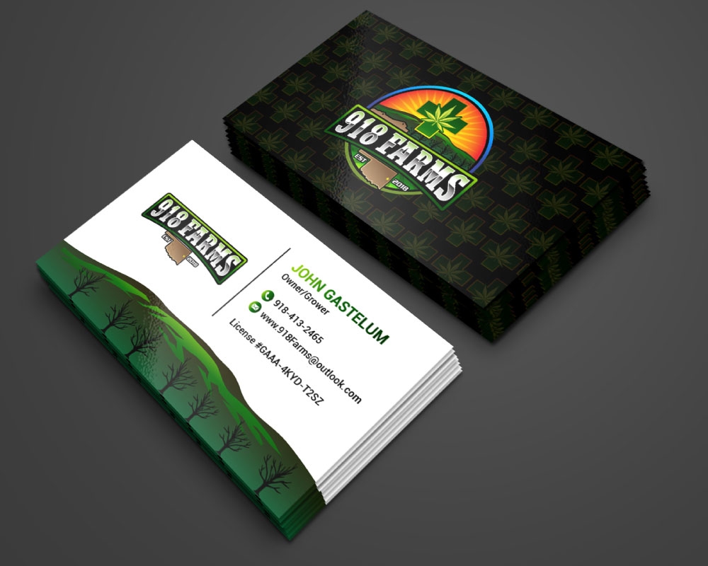 918 Farms  logo design by Boomstudioz