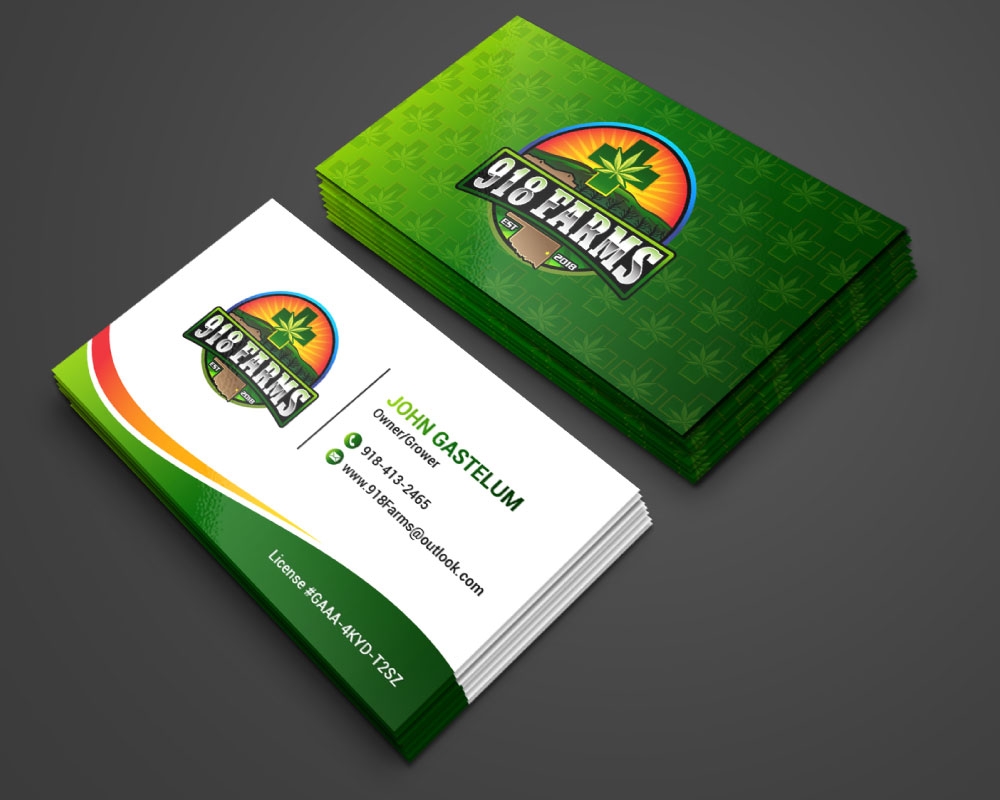 918 Farms  logo design by Boomstudioz