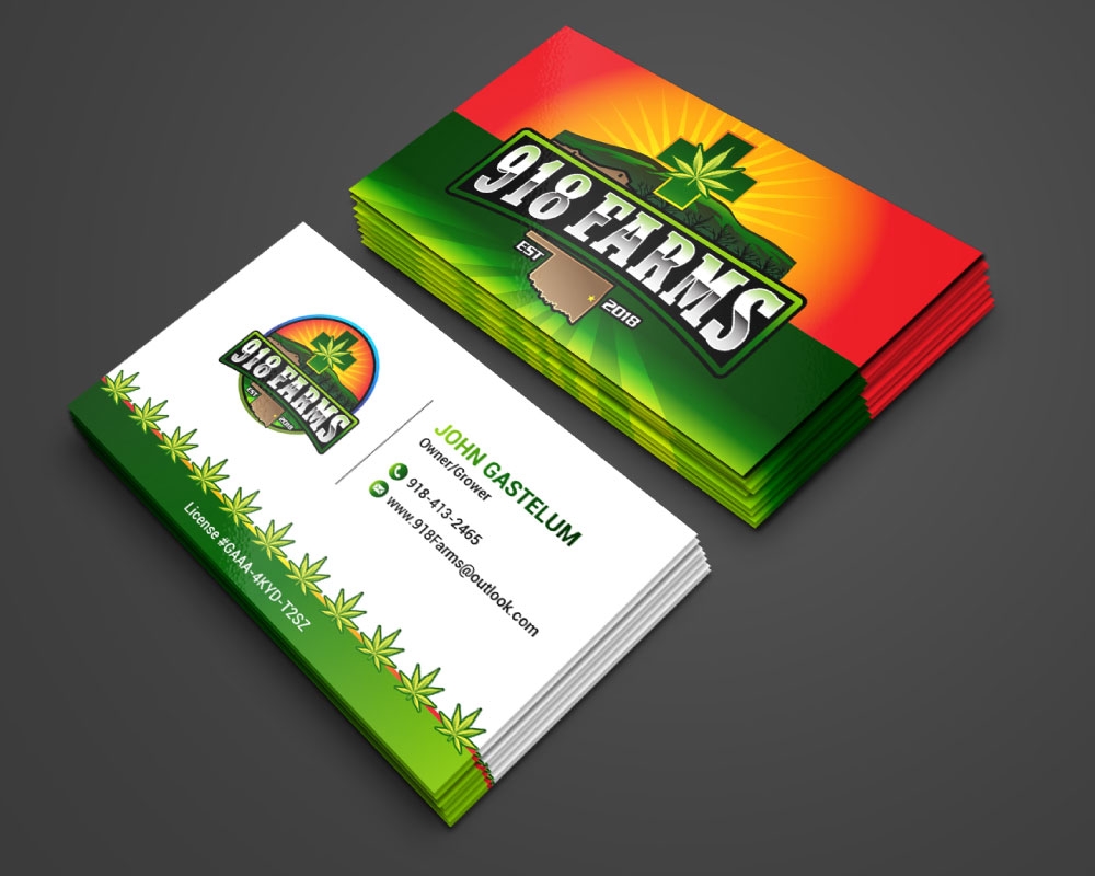 918 Farms  logo design by Boomstudioz